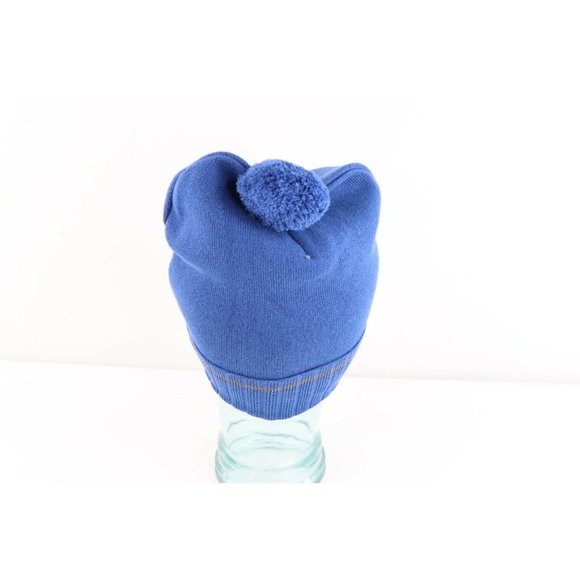 NOS Vintage Nike Travis Scott Mini Swoosh Winter Beanie Hat Cap Blue Womens main image 6